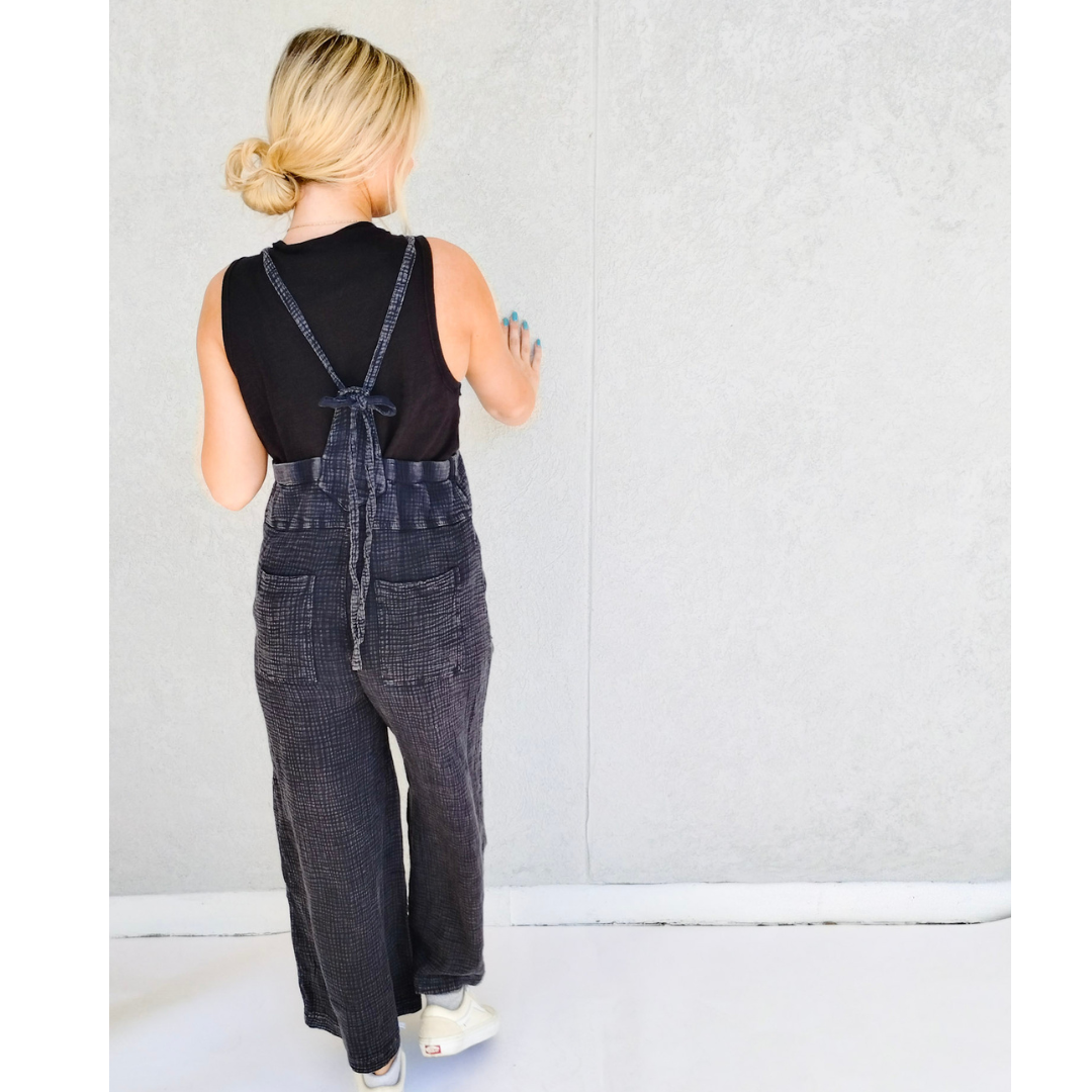 Black Easel Jumpsuit for Women